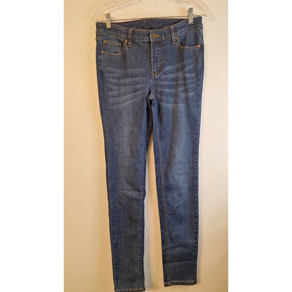NWT Matilda Jane Women 6 Denim Stretch Skinny Pants Casual Comfort Relaxed Fit